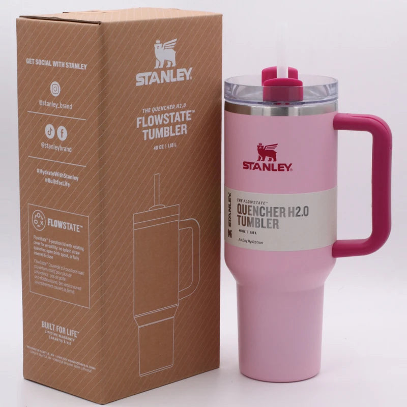 Stanley QUENCHER H2.0 Tumbler  30 OZ/40 OZ with Handle and Straw Lids