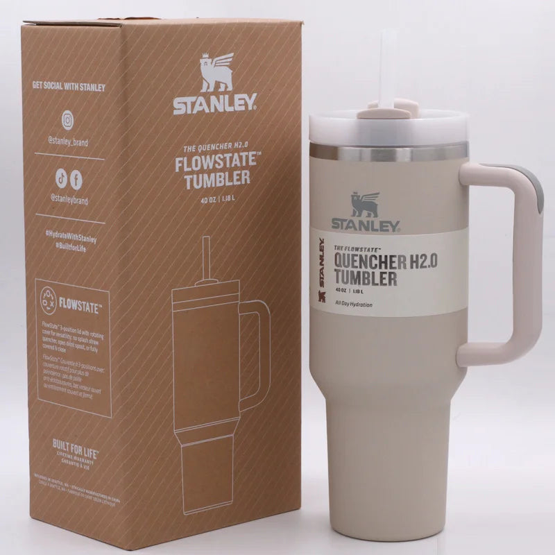 Stanley QUENCHER H2.0 Tumbler  30 OZ/40 OZ with Handle and Straw Lids