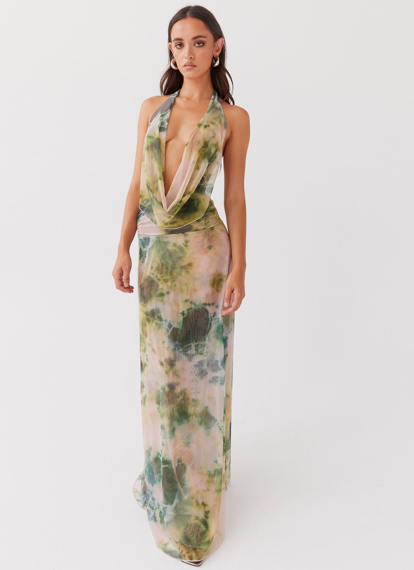 Serena Mesh Maxi Dress