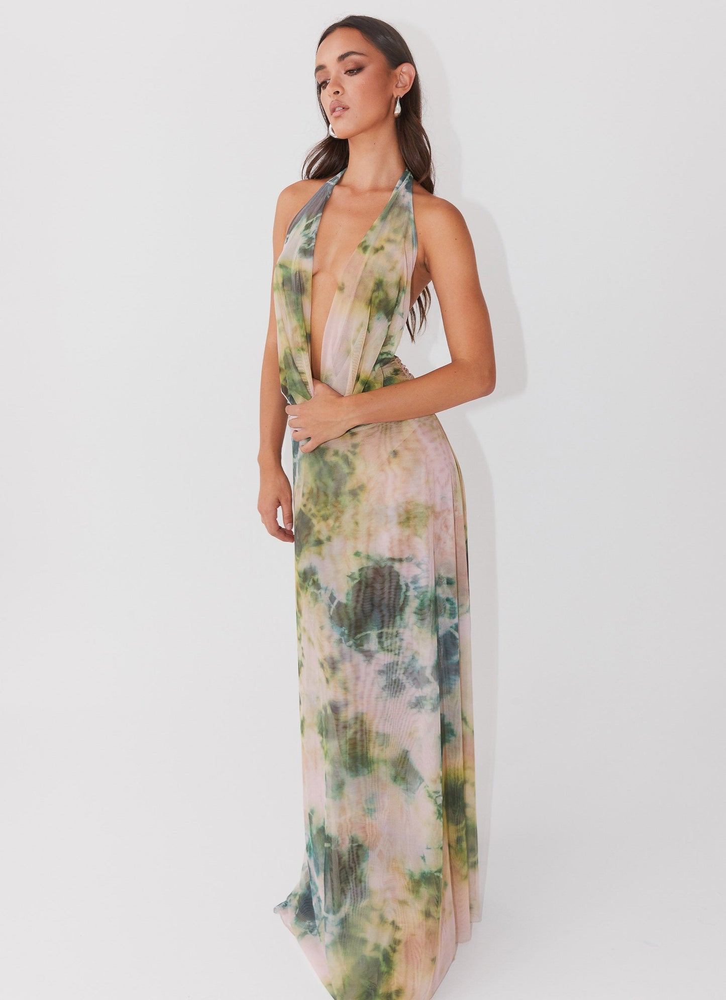 Serena Mesh Maxi Dress